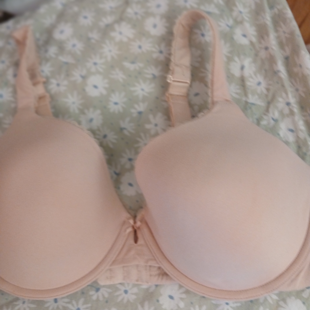 Paramour Soft Beige Underwire Bra Its Pink Light … - image 2